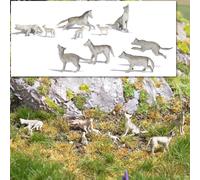 Busch 1193 Wolf Pack (10) Figure Set