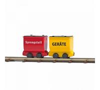 Busch 12261 - 1/87/H0 Two Trolley for Devices And Explosives - New