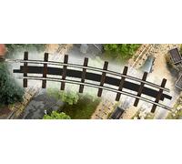 Busch 12332 2 Bow Tracks, R175 22.5° H0f