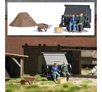 Busch 12452 - 1/87 / H0 Action Set: Break Time - New