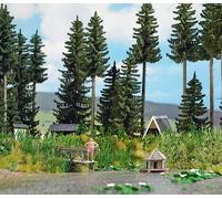 Busch 1267 - 1/87 / H0 Forest Pond Set - New