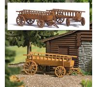 Busch 1385 - 1/87 / H0 Hay Wagon - New