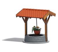 Busch 1524 Old well with flower pot
