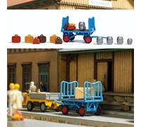 Busch 1624 Platform Trolley, Finished Model, H0