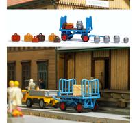 Busch 1624 Platform Trolley, Finished Model, H0