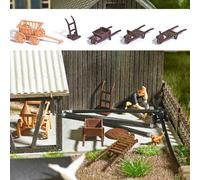 Busch 1630 Cart Set, Finished Model, H0