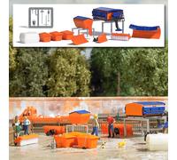 Busch 1839 - 1/87 / H0 Road Maintenance Set - New