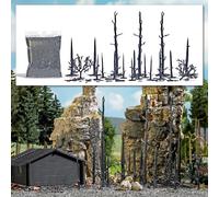 Busch 1854 - 1/87 / H0 Burned Forest - New