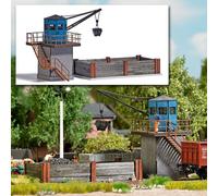 Busch 1970 - 1/87 / H0 Coal Crane With Coal Bunker - New