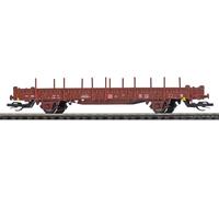 Busch 31503 Flat wagon with stakes ks 446