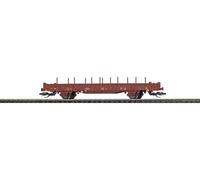 Busch 31504 Flat wagon with stakes ks 446