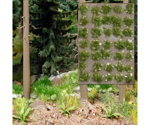 Busch 3558 Short tufts with stones, late summer