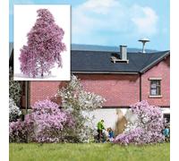 Busch 3587 Realistic bush with purple flowers