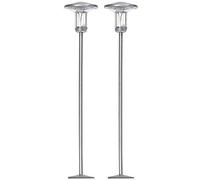 Busch 4141 2 silver. residential and park lights H0