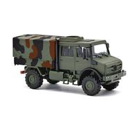 Busch 51087 Mercedes-Benz Unimog U5023 Double Cab, Military, H0, New 2026
