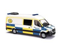Busch 52630 - H0 - Mercedes Benz Sprinter Long Wheelbase, Polis - New