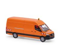 Busch 52636 - 1/87 Mercedes-Benz Sprinter Long Wheelbase, Traffic Orange - New