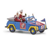 Busch 52730 - 1/87 VW 181 Courier Car, Fastnacht Mainz, Red - New