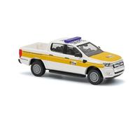Busch 52860 - 1/87 Ford Ranger Flatbed, Fire International Disaster Relief
