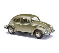 Busch 52998 - 1/87 / H0 VW Beetle/Oval Window. Export Version Green Metal. - New