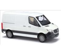 Busch 53400 - 1/87 / H0 Mercedes Benz Sprinter Van, Short RS, White - New