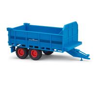 Busch 53806 - 1/87 T 088 Trailer With Flap, LPG Red October - New