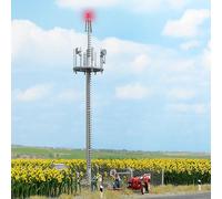 Cell Phone Mast With Warning Light