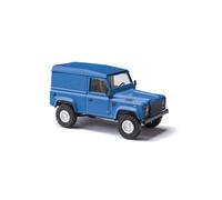 Busch 54350 - H0 - Land Rover Defender 90 Box, Blue - New