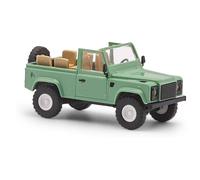 Busch 54391 Land Rover Defender 90 Open, Green, H0, New 2025