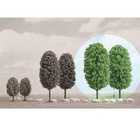 PARK TREES 130mm (pack of 2 trees) HO/OO Gauge Busch 6054
