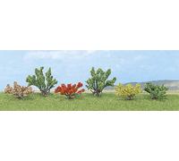 Busch 6055 HO Gauge 6 Assorted Bushes