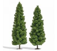 Busch 6124 - 1/87 / H0 2 Larches 185 and 200 mm - New