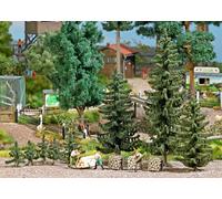Busch 6395 Spruce tree forest set