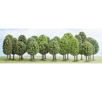 Busch 6587 N Scale Deciduous Trees - Pack of 25 with Bases (35-55 mm)