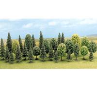 Busch 6589 - N / TT Mixed Forest (30-60mm) - 30 Pieces - New