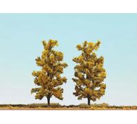 Busch 6754 HO 2 Deciduous Trees 150 Mm, Autumn Yellow