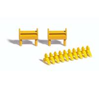 Busch 7778 HO Drag shoes and racks