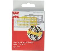 Busch 7783 Beer Mugs And Spigots HO Scenery Scale Model Scenery