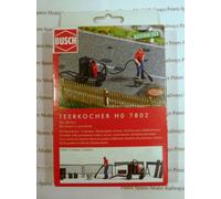 Busch 7802 Action Set: Tar Kettle, H0