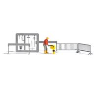 Busch 7803 A-Set: Vibratory tamper with figure H0