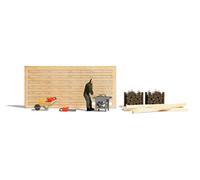 Busch 7807 A-Set: Construction circular saw with figure, H0