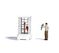 Busch 7813 A-Set: Bird Aviary, Kit, H0