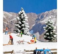Busch 7817 OO/HO Dog Sledge Action Set 2