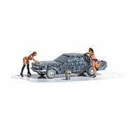 Busch 7824 set car wash 1:87