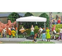 Busch 7846 Action Set: Street musicians