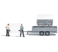 Busch 7905 A set: glass transport 1:87