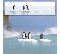 Busch 7923 A-Set: Penguins on Ice, H0