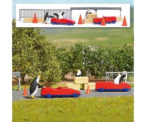 Busch 7924 Soap box race with penguins