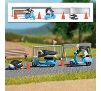 Busch 7925 - 1/87 / H0 Action Set: Penguins Roller Ride - New