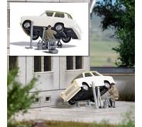 Busch 7938 - H0 Action Set: Trabant Lifting Device - New